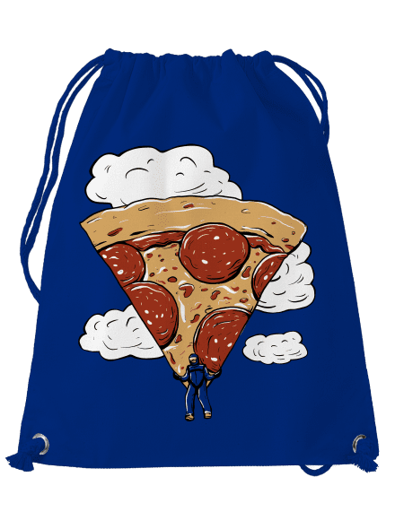 Pizza ejtőernyős hátizsák Royal Blue Mal
