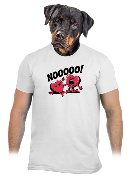 Egy ütés a szívbe férfi póló White