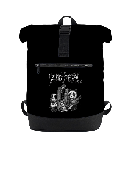 ZOO metal hátizsák Black