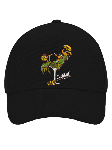 Cocktail baseballsapka Black