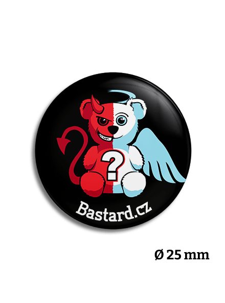 Angyal vagy ördög kitűző