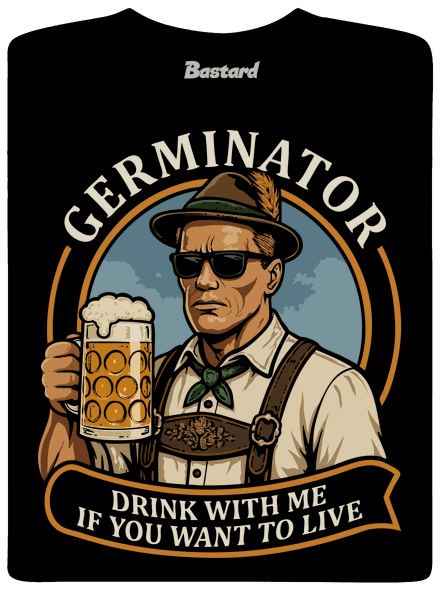 Germinator gyerek póló Black