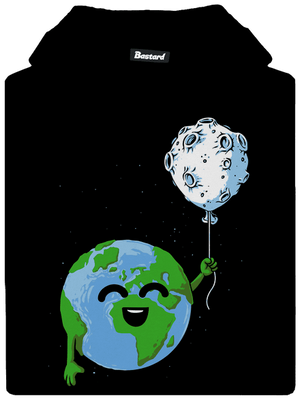 Ballon gyerek kenguruzsebes pulóver Black