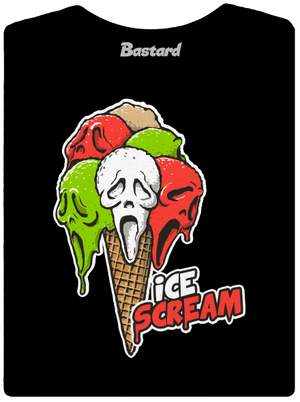Ice Scream prémium női póló Black
