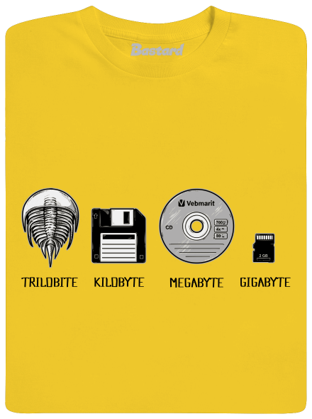 Trilobite férfi póló Gold