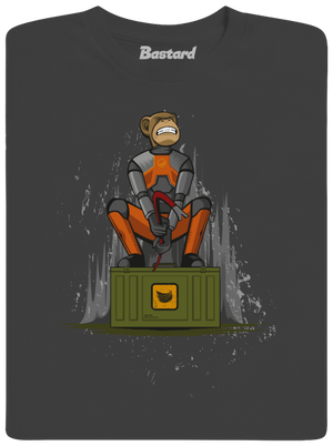 Ape-Life férfi hosszú ujjú póló Dark Grey