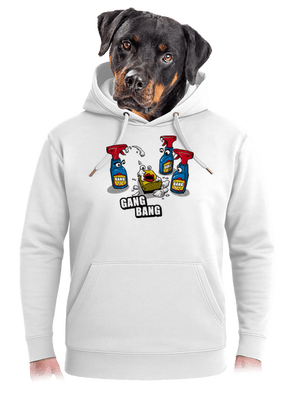 Gang bang unisex prémium pulóver Snowwhite