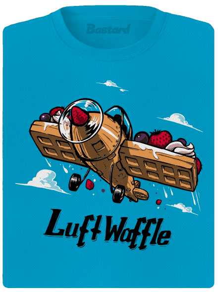 Luftwaffle női sportpóló Blue Atol
