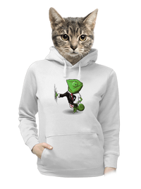 női kenguruzsebes pulóver