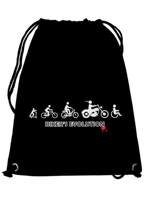 Bikers evolution hátizsák Black