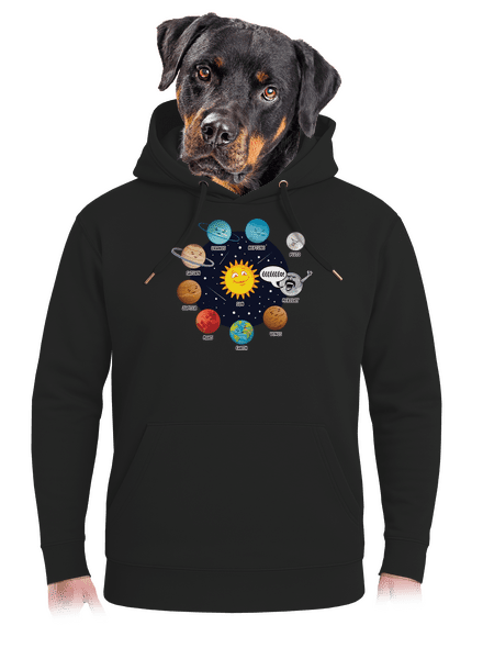 Mercury unisex prémium pulóver Dark Black