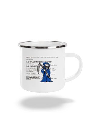 Kék halál pléhbögre White