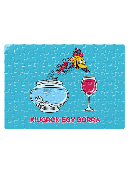 Kiugrok egy borra kirakós White