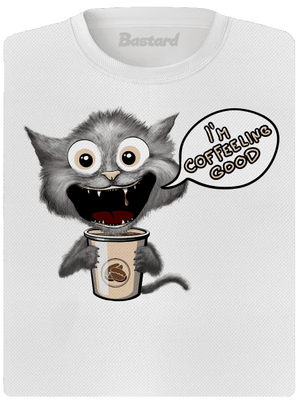 I’m coffeeling good női sportpóló White