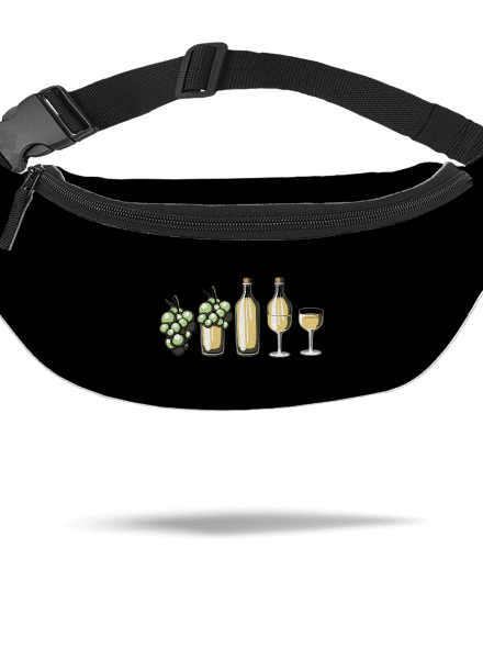 A fehérbor evolúciója övtáska Black