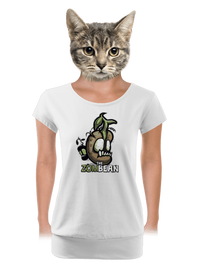 női póló elasztikus alsó szegéllyel