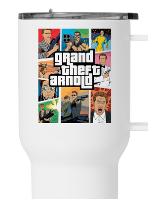 Grand Theft Arnold termosz bögre White