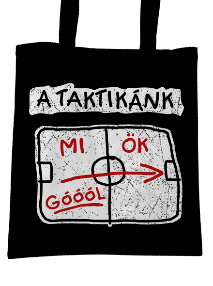 A taktikánk táska Black