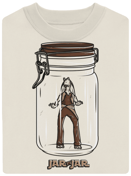 Jar in jar unisex crewneck Off White