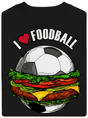 Foodball unisex crewneck Black