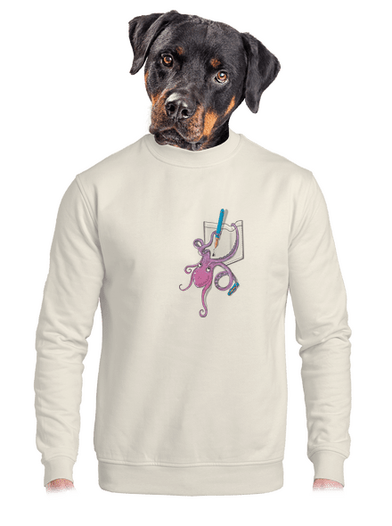 Egyszerűen imádja a tintát unisex crewneck Off White