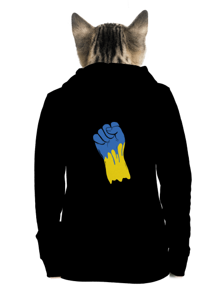  cipzáras női pulóver Black