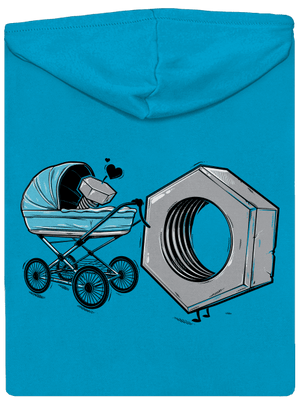 Anya csak egy van cipzáras női pulóver Blue Atol