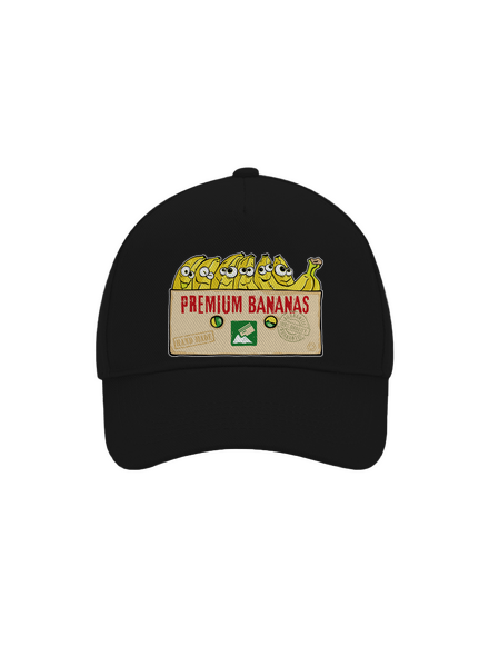Premium Bananas baseballsapka Black