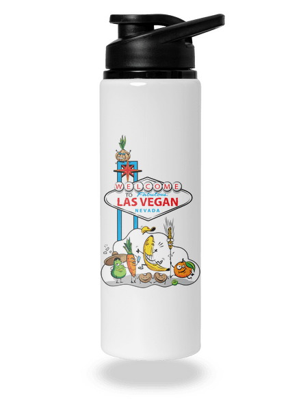 Las Vegan kulacs White