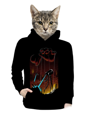 női kenguruzsebes pulóver
