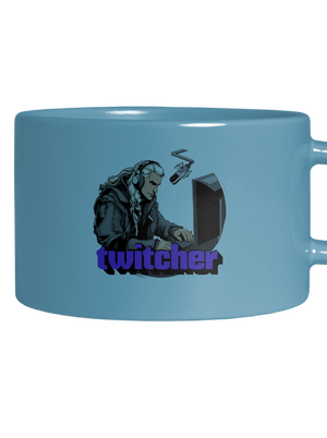 Twitcher macaron bögre Blue Macaron