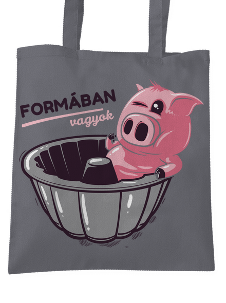 Formában táska Graphite grey
