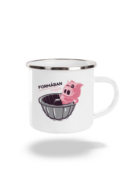 Formában pléhbögre White