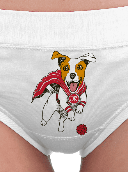 Jack Russell női bugyik White