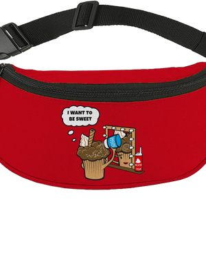Sweet muffin övtáska Red