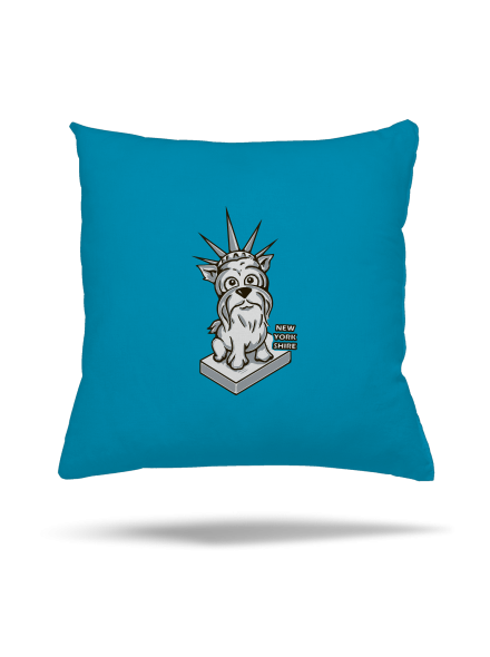 New Yorkshire párna Blue Turquoise