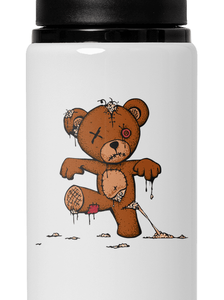 Zombie Teddy kulacs White