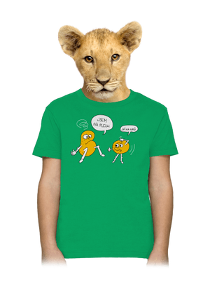 Részeg krumpli gyerek póló Kelly Green