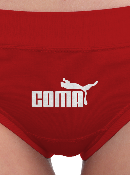 Coma női bugyik Red Mal