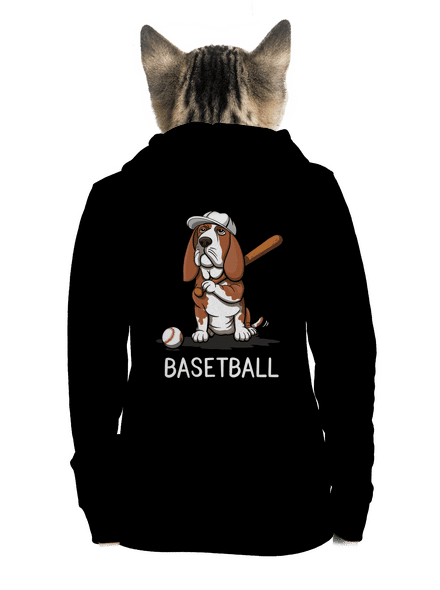 Basetball cipzáras női pulóver Black