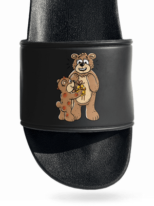 Büszke szülők papucs Black