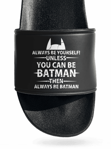 Batman papucs Black
