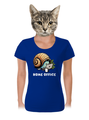 Sneka home office női póló Royal Blue Mal