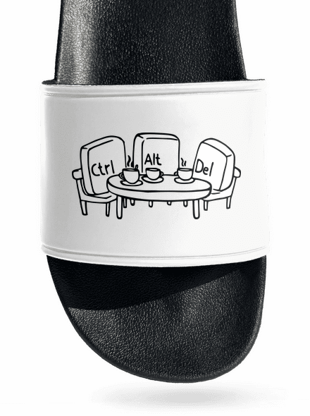 Elválaszthatatlan haverok papucs White