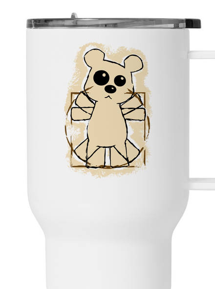 Da Vinci Teddy termosz bögre White