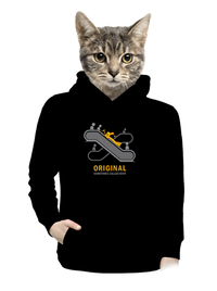 női kenguruzsebes pulóver