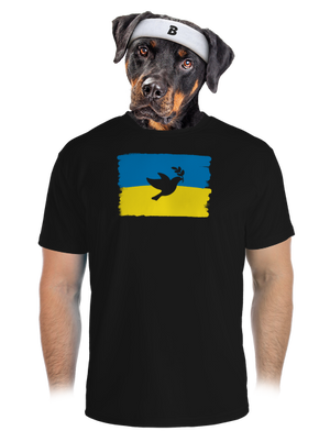  férfi sportpóló Black