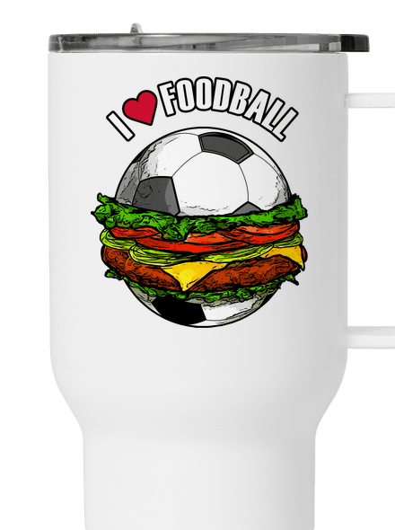 Foodball termosz bögre White