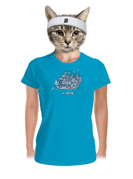 Noé bárkája női sportpóló Blue Atol