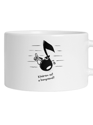 Hangnem macaron bögre White